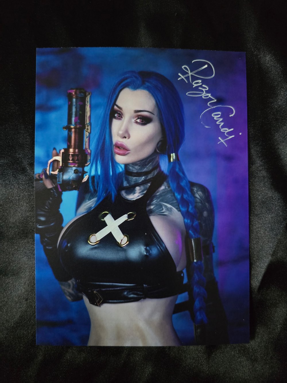 JINX 5x7inch signed print