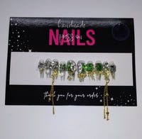 Image 1 of Money Moves - Handmade Press On Nails (Small)