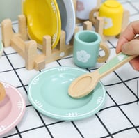 Image 7 of Paloma Wooden Dish & Utensil Set