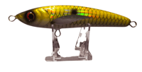 Image 1 of 60g Gold, White Bottom, Silver Wing Floating Stick Bait