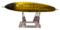Image 2 of 60g Gold, White Bottom, Silver Wing Floating Stick Bait