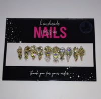 Image 1 of Royal Treasure  - Handmade Press On Nails (Small)