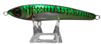 Image 1 of 80g  Green, Black Tiger Stripe, Silver Wing Floating Stick Bait