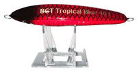 Image 2 of 40g- Red, White Belly, Silver Wing Floating Stick Bait