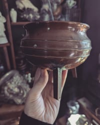 Image 4 of Tall copper Cauldron 