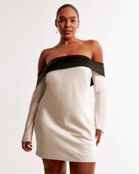 Image 1 of ABERCEOMBIE OFF SHOULDER DRESS - M