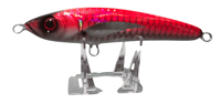 Image 1 of 80g  Red, White Bottom, Silver Wing Floating Stick Bait