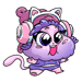 Image of Kawaii Spew Keychain