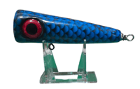 Image 1 of 40g-Blue, Big Red Eye Conehead Bubble Pop