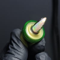 Image 1 of 3dXL EXTRAthick Ion dipped Electrum, 20mm spike