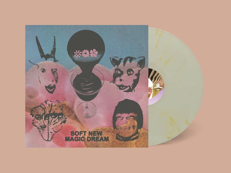 Image of Black Moth Super Rainbow "Soft New Magic Dream" Mixed Cream LP PREORDER