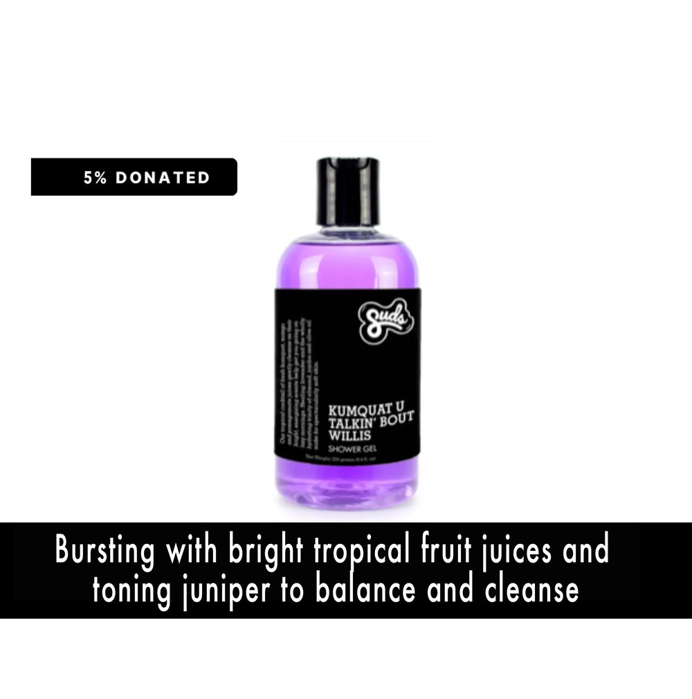 Image of KUMQUAT U TALKIN' BOUT WILLIS Shower Gel