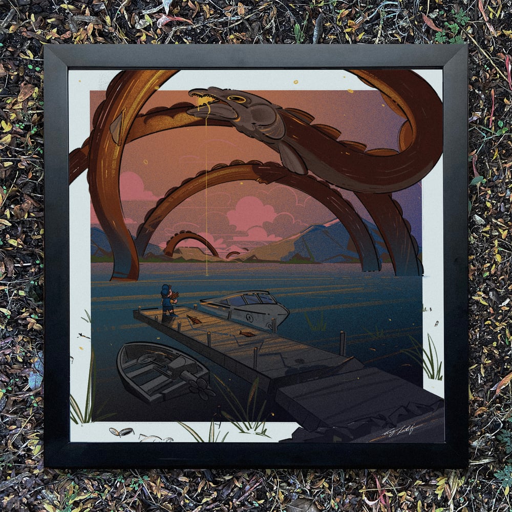 Image of World Eater (Framed Print)