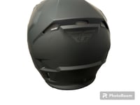 Image 2 of Black Motocross Helmet 