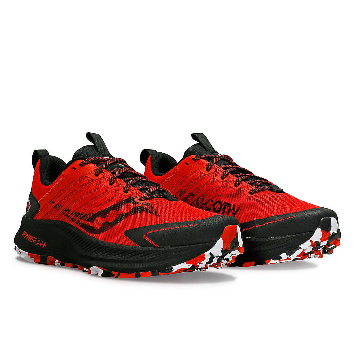 BLACK MEN RUN X SAUCONY RIDE TR2