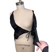 Image 4 of Women's Asymmetrical Wrap Vest 