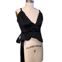 Image 1 of Women's Asymmetrical Wrap Vest 