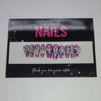 Image 1 of Luxe Barbie - Handmade Press On Nails (Medium)