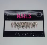 Image 1 of Angel Touch - Handmade Press On Nails (Medium)