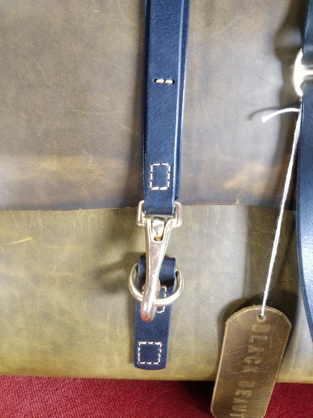 Black Beauty 1877 messenger bag.