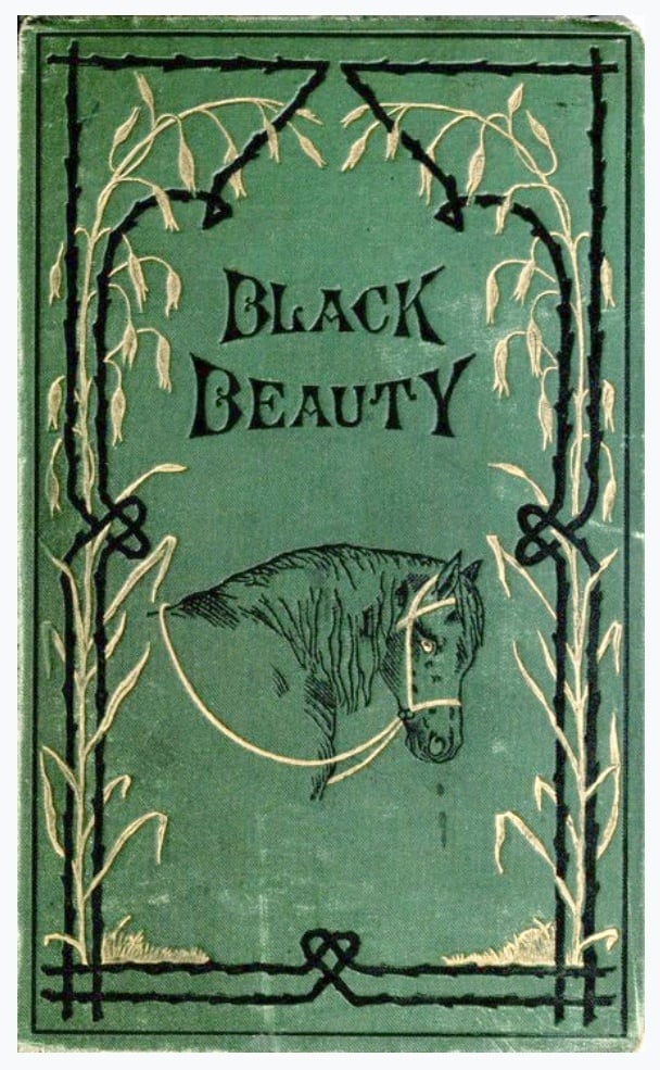 Black Beauty 1877 messenger bag.