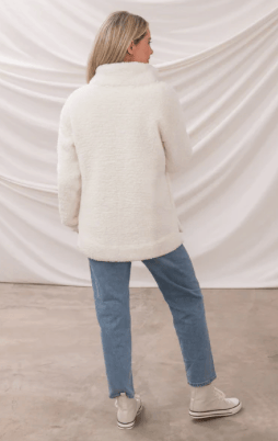Image of Bay Sherpa Fleece - Coconut