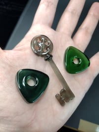 Image 1 of Coraline glass charms