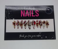 Image 1 of Forbidden Desire - Handmade Press On Nails (Medium)