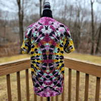Image 4 of Ice Dyed Double Fanfold Adult (Med) Unisex T-shirt