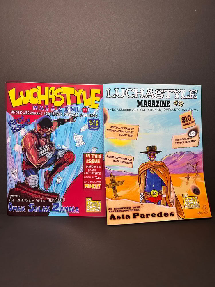 Image of Luchastyle Magazine #1 and #2 Combo