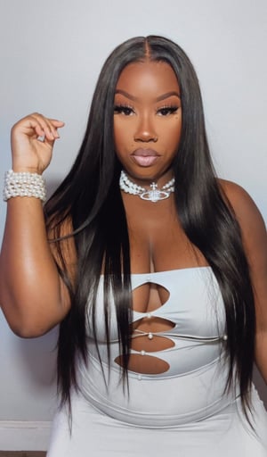 Image of 13”x4” Jet Black Body Wave Lace Front 24”