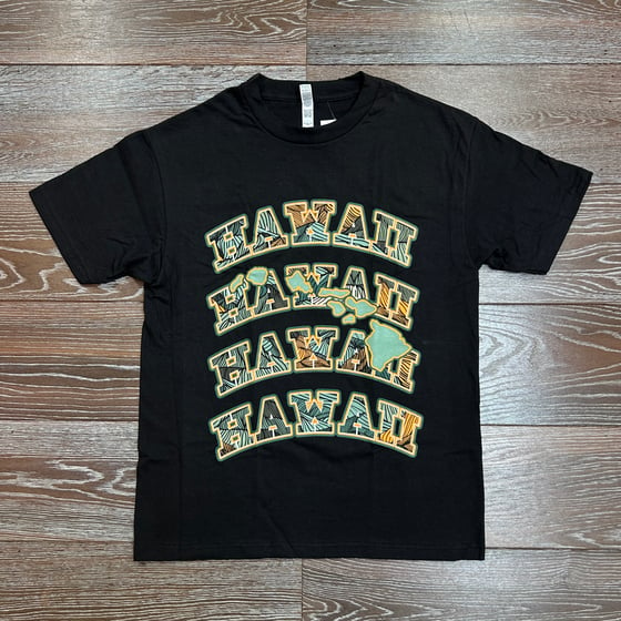 Image of Hawaii 2.0 Black Men's T-shirt 