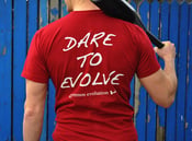 Image of Cranberry 'Dare to Evolve' T-shirt