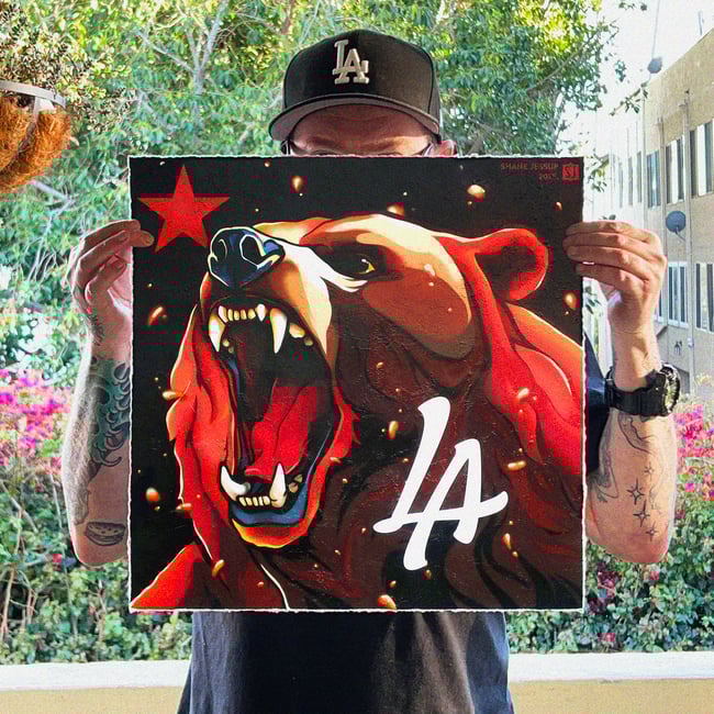 'LA RISING' Giclee Print Presale.