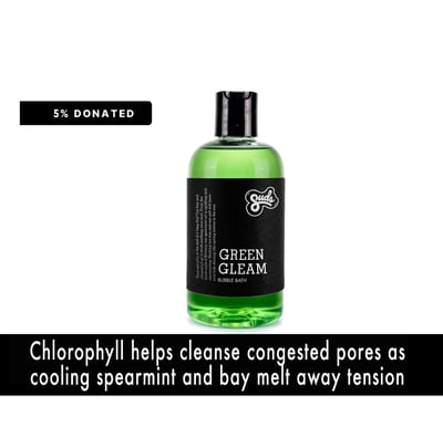 Image of GREEN GLEAM Bubble Bath