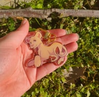 Lioness Acrylic Charm Keychain