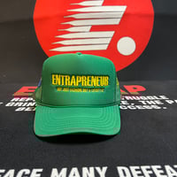Image 1 of Green/yellow trucker 