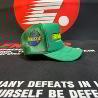 Image 3 of Green/yellow trucker 