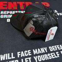 Image 2 of Black /red “classic” trucker 