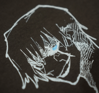 Image 2 of Saisei - Mocha Drop Shoulder T-shirt 