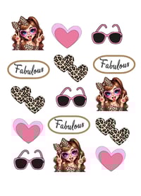 Image 5 of NEW!!! FABULOUS TOTE - Kids Teens Young Adult Pink and Gold Fashion Carry Bag