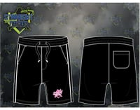 Image 2 of StrikeOut Nation Black shorts pink logo