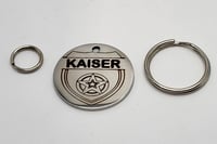 Image 3 of Police Badge K9 Custom Pet ID Cat Dog Tag Round Stainless Steel Frenchie 2-Sides Free Shipping