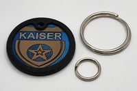 Image 5 of  Silent Police Badge K9 Custom Pet ID Cat Quiet Dog Tag Round Stainless Steel 2-Sides Free Shipping