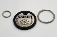 Image 4 of  Silent Police Badge K9 Custom Pet ID Cat Quiet Dog Tag Round Stainless Steel 2-Sides Free Shipping