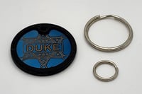 Image 5 of Silent Sheriff Badge K9 Custom Pet ID Cat Quiet Dog Tag Round Stainless Steel 2-Sides Free Shipping