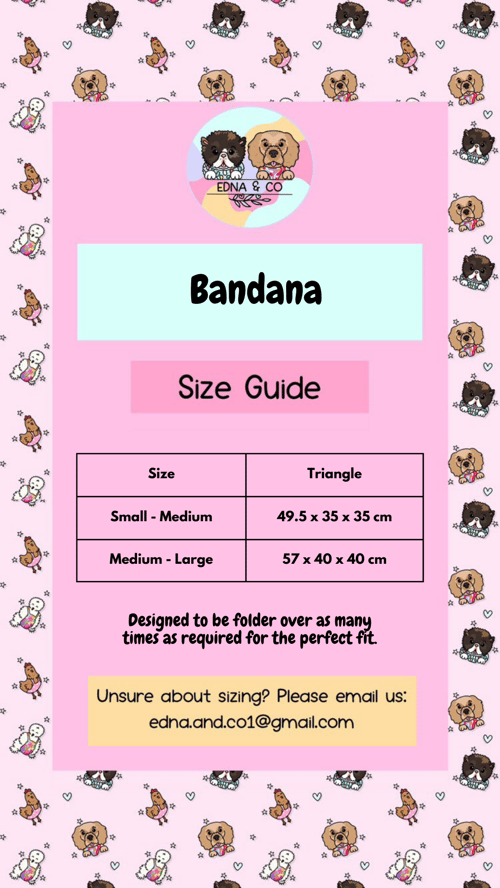 Image of Hot Cross Bun Bandana