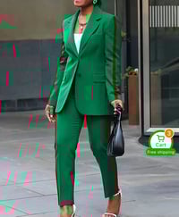 Image 2 of Fabulously Me Girls Elegant and Classy 2 piece Pant Suit 