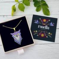 Image 4 of Owl Necklace