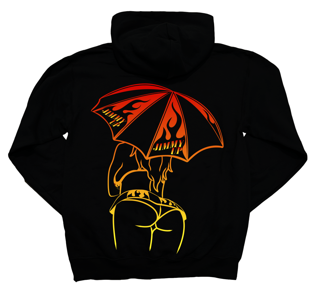 Image of Umbrella Girl Fire Ver. 2 Hoodie *Limit: 48 Hours*